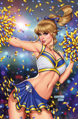 Taylor Swift Female Force #1 - Suhng - Cheerleader - Virgin Foil Exclusive