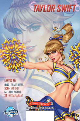Taylor Swift Female Force #1 - Suhng - Cheerleader - Virgin Exclusive