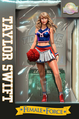Taylor Swift Female Force #1 - Martinena - Cheerleader Action Figure Covers - Foil Exclusives