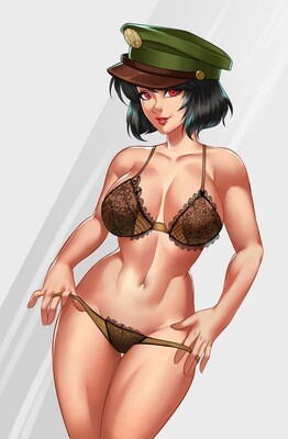 !Cherry Fox Comics Exclusive - Samurai of Oz #1 - Sexy Soldier Dorothy - Virgin Lingerie Exclusive