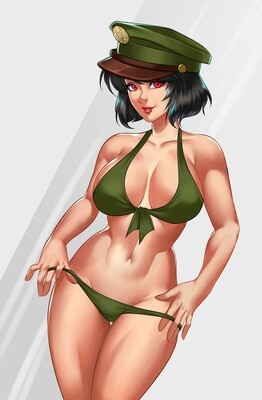 !Cherry Fox Comics Exclusive - Samurai of Oz #1 - Sexy Soldier Dorothy - Virgin Bikini Exclusive