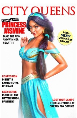 !Cherry Fox Comics Exclusive - City Queens #1 - Jasmine Cosplay &amp; Lingerie Matched Set