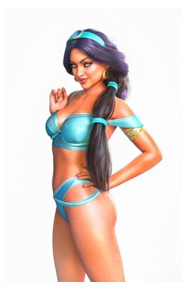 !Cherry Fox Comics Exclusive - City Queens #1 - Jasmine Lingerie Virgin Variant