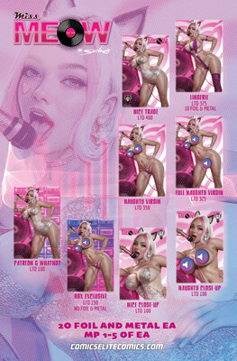 Miss Meow #8 - Shikarii - Rock Star Virgin Lingerie Metal Exclusives