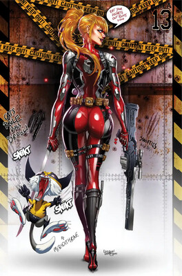Taylor Swift Female Force #2 - Tyndall - TaylorPool + Wolverine - Virgin Metal Exclusive