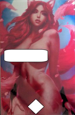 The Girl With Nine Tails #1 - Shikarii - Virgin Naughty Kickstarter Metal Exclusive