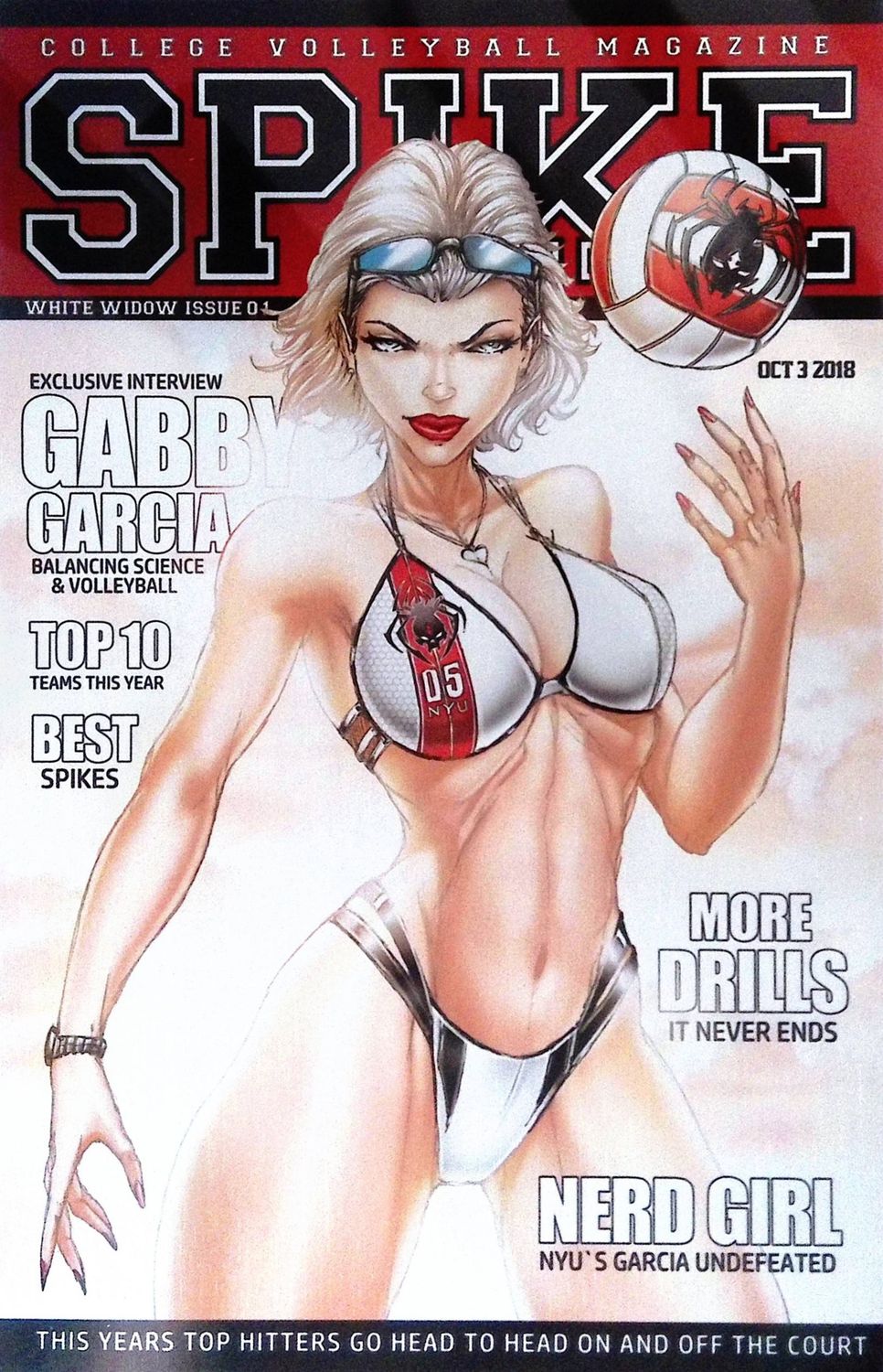 White Widow #1 - Tyndall - 'Spike' Magazine Metal Exclusive