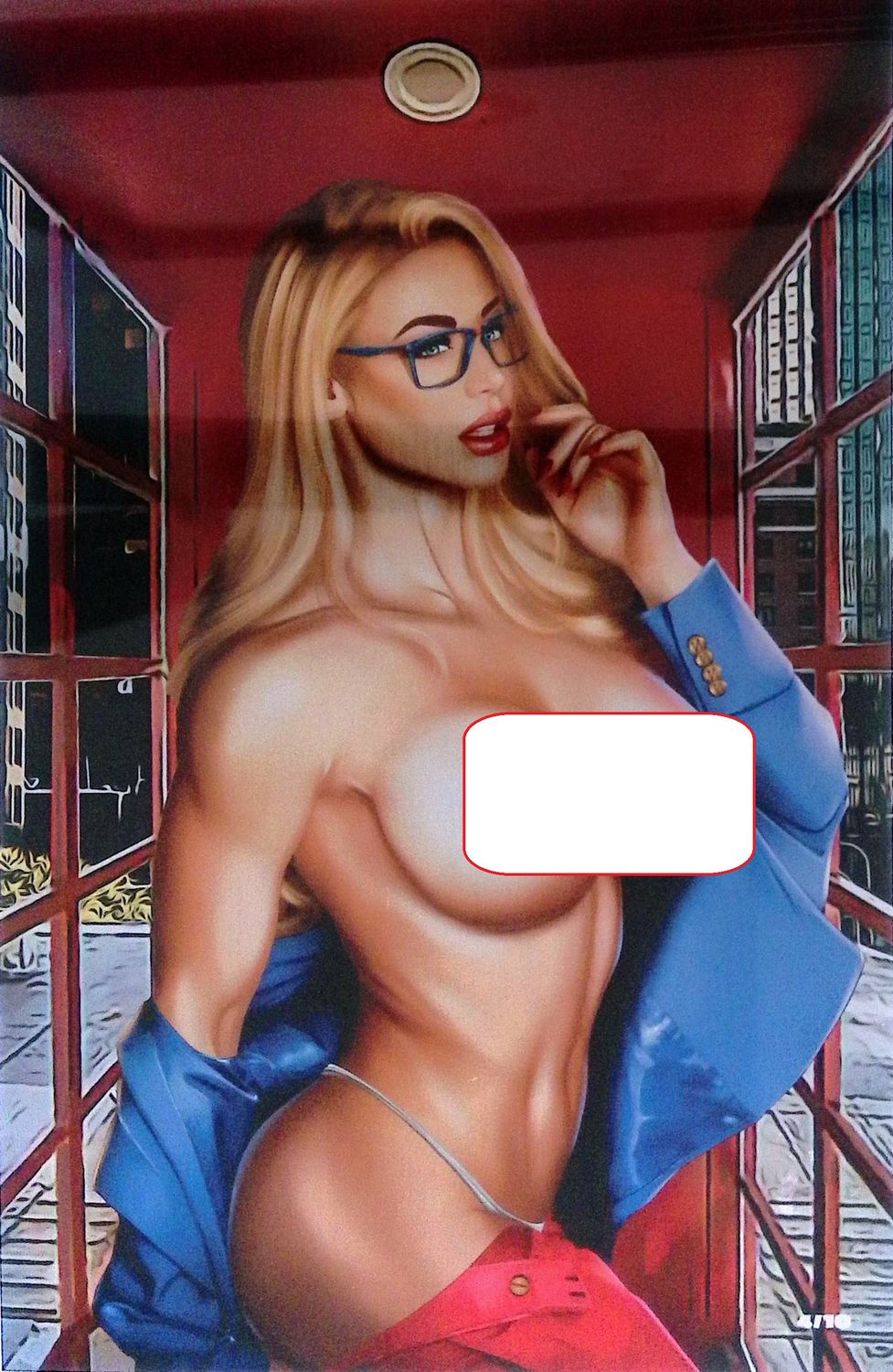 Power Hour #2 - Rocha - Supergirl 'Changing' Virgin Metal Naughty Exclusive