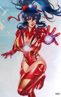 Samurai of Oz #4 - Iron Dorothy Virgin Metal Exclusive