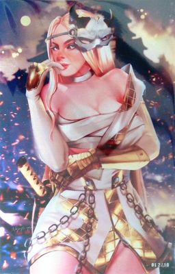 Samurai of Oz #3 - Olympus Legions Midnight Blade - Virgin Ultra Rare Metal Exclusive