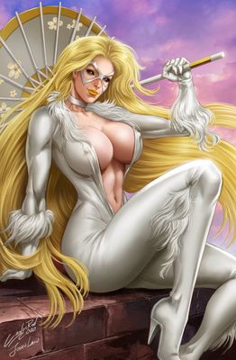 Samurai of Oz #3 - White Cat Cosplay Virgin Metal Exclusive