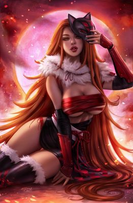 Samurai of Oz #4 - Khamunaki - Red Cat Virgin Holofoil Exclusive