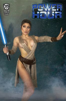 Power Hour #2 - Faces by Rachie - Blue Sword Rey Cosplay Exclusive