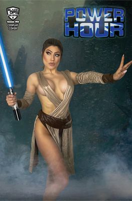 Power Hour #2 - Faces by Rachie - Blue Sword Rey Cosplay Exclusive