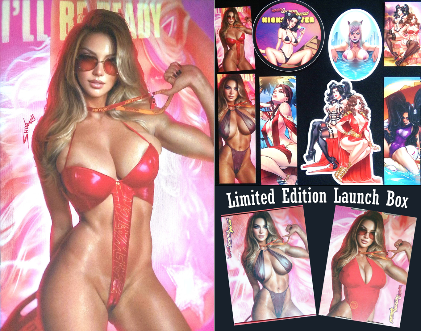 Merc Monster Summer Special - Shikarii - Bleach Virgin Kickstarter Exclusive + Launch Box &amp; Stretch Goals
