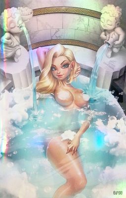 Patriotika Gods and Shadows - Zork - J. Scott Campbell Goddess Homage Virgin Foil Exclusive