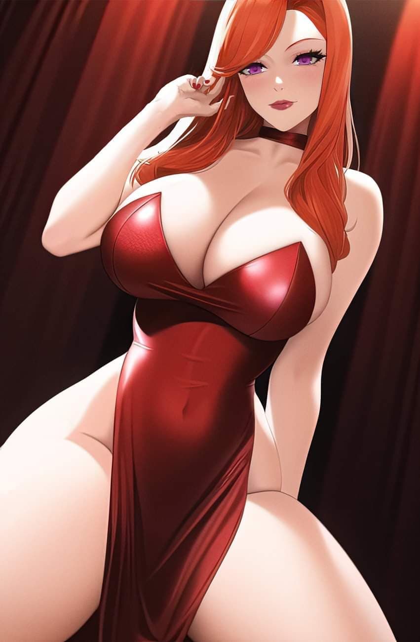 Patriotika Cosplaying Collection #1 - Arcane as Jessica Rabbit Cosplay - Virgin Ultra Rare Exclusive