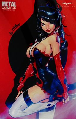 Grimm Fairy Tales #80 - Green - Queen of Spades - Kickstarter Metal Exclusive