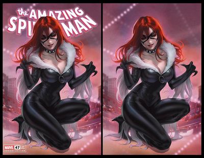 Amazing Spider-Man #47 - Leirix - Mary Jane / Black Cat Cosplay Mash-Up