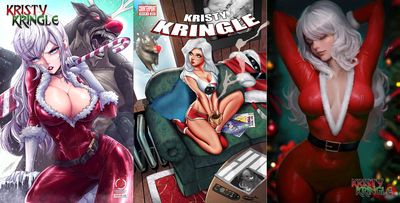 Kristy Kringle #1 - Shikarii - Drax Gal - Sajad Shah - Kickstarter Exclusives