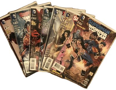 Superman / Wonder Woman #2-8 First Print Set