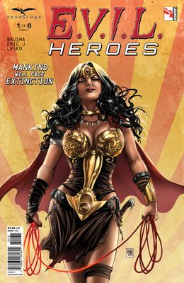 Zenescope #1s Launch Box - E.V.I.L. Heroes, Monster Planet, Mystere, Spirit Hunters, and Robyn Hood: Vigilante