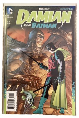 Damian: Son of Batman #1 - 4 Complete First Print Set