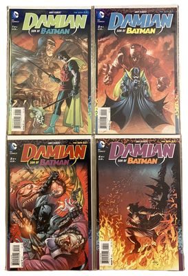 Damian: Son of Batman #1 - 4 Complete First Print Set