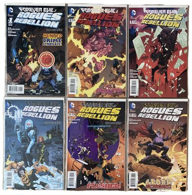 Forever Evil: Rogues Rebellion #1 -6 Complete Set