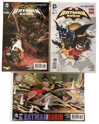Batman &amp; Robin Variant Set (Steampunk / Lego / Cooke)