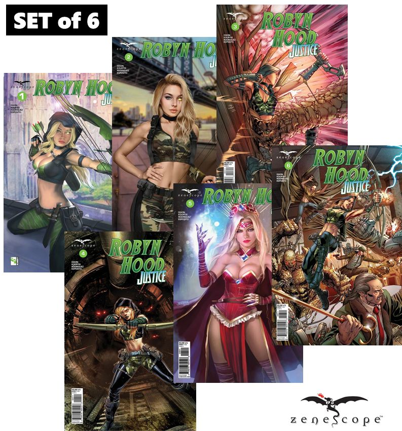 Robyn Hood: Justice #1 - 6 Complete Set