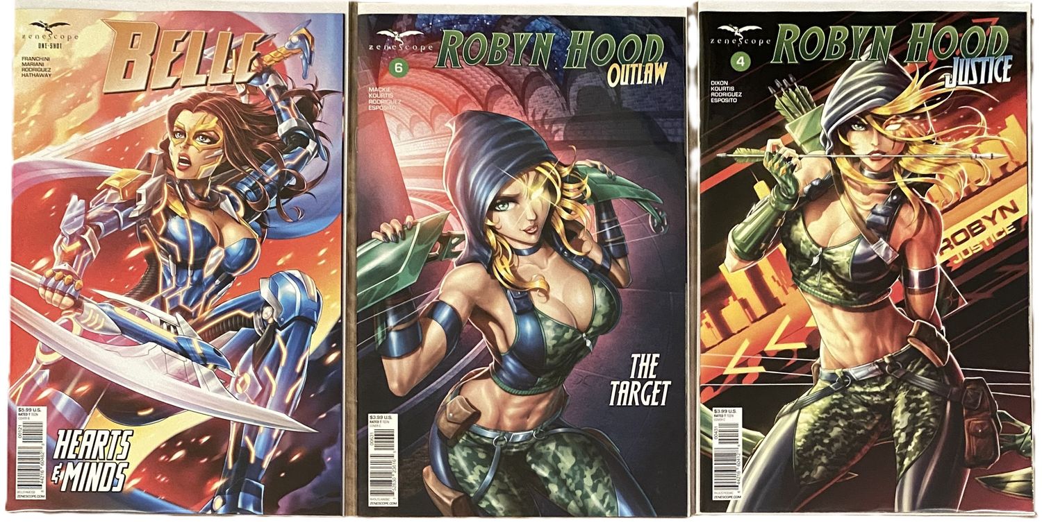 Zenescope - Jason Cardy Variant Set