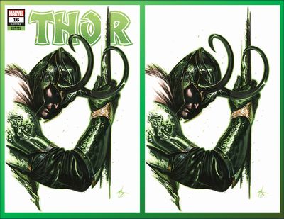 Thor #16 - Gabirele Dell'Otto - Loki Variant Set
