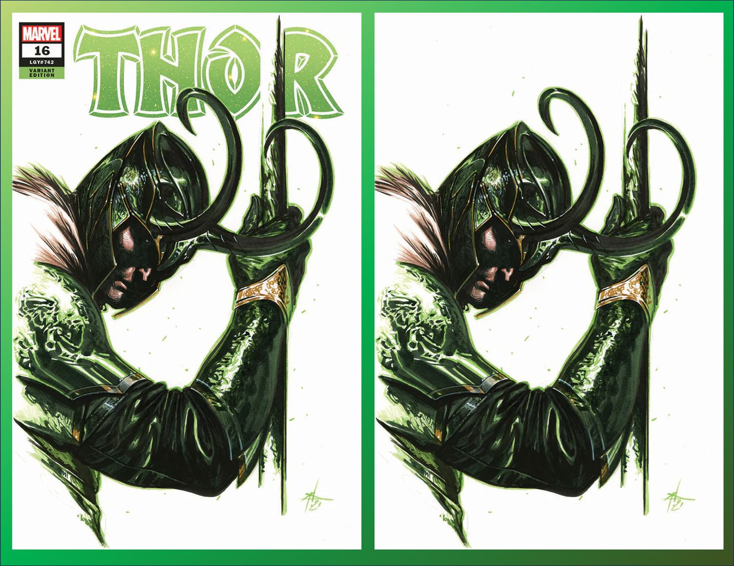 Thor #16 - Gabirele Dell'Otto - Loki Variant Set