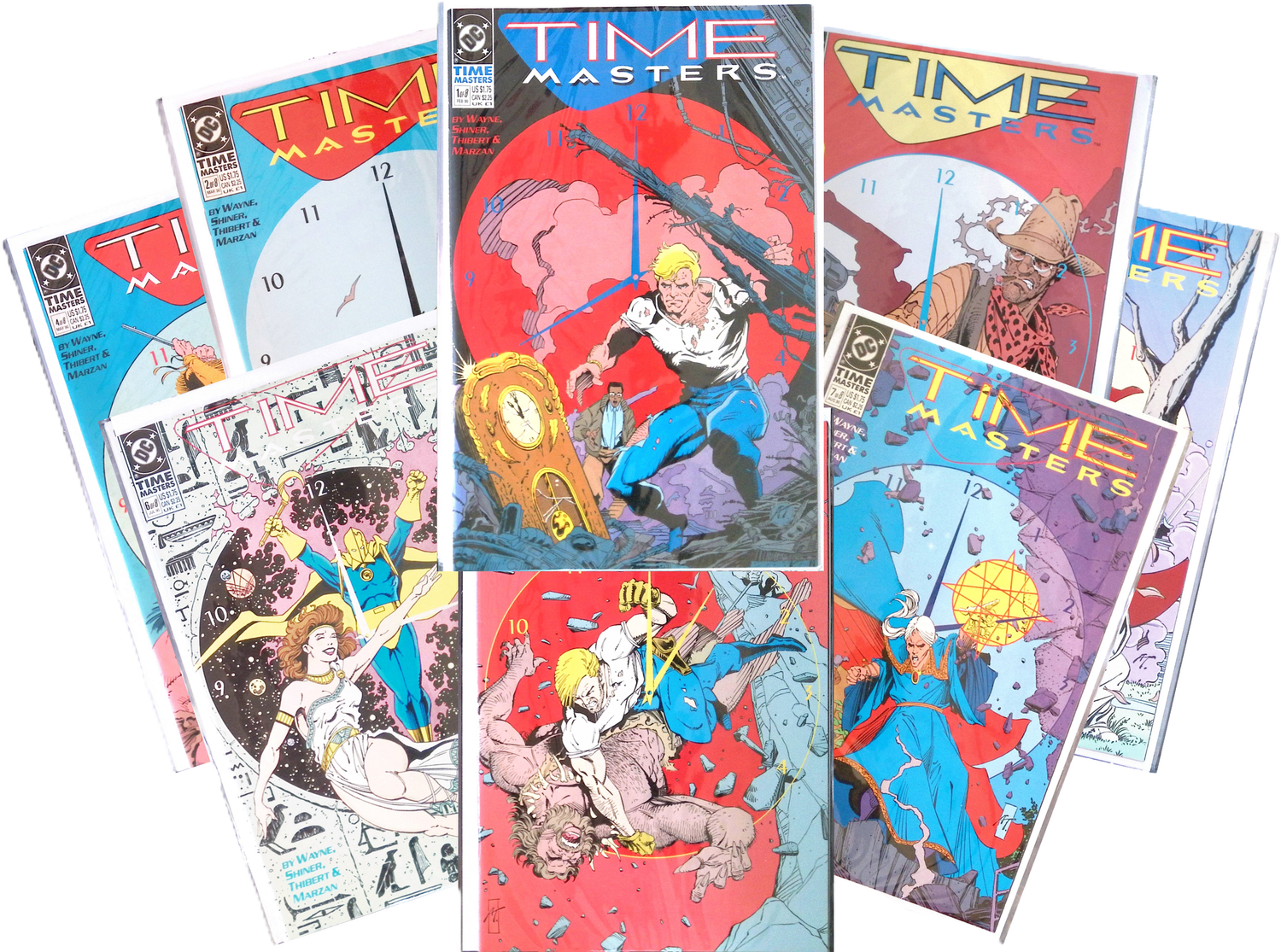 DC Time Masters #1-8 Complete Set