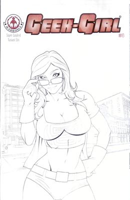 Geek-Girl Kickstarter Sketch Variant Set