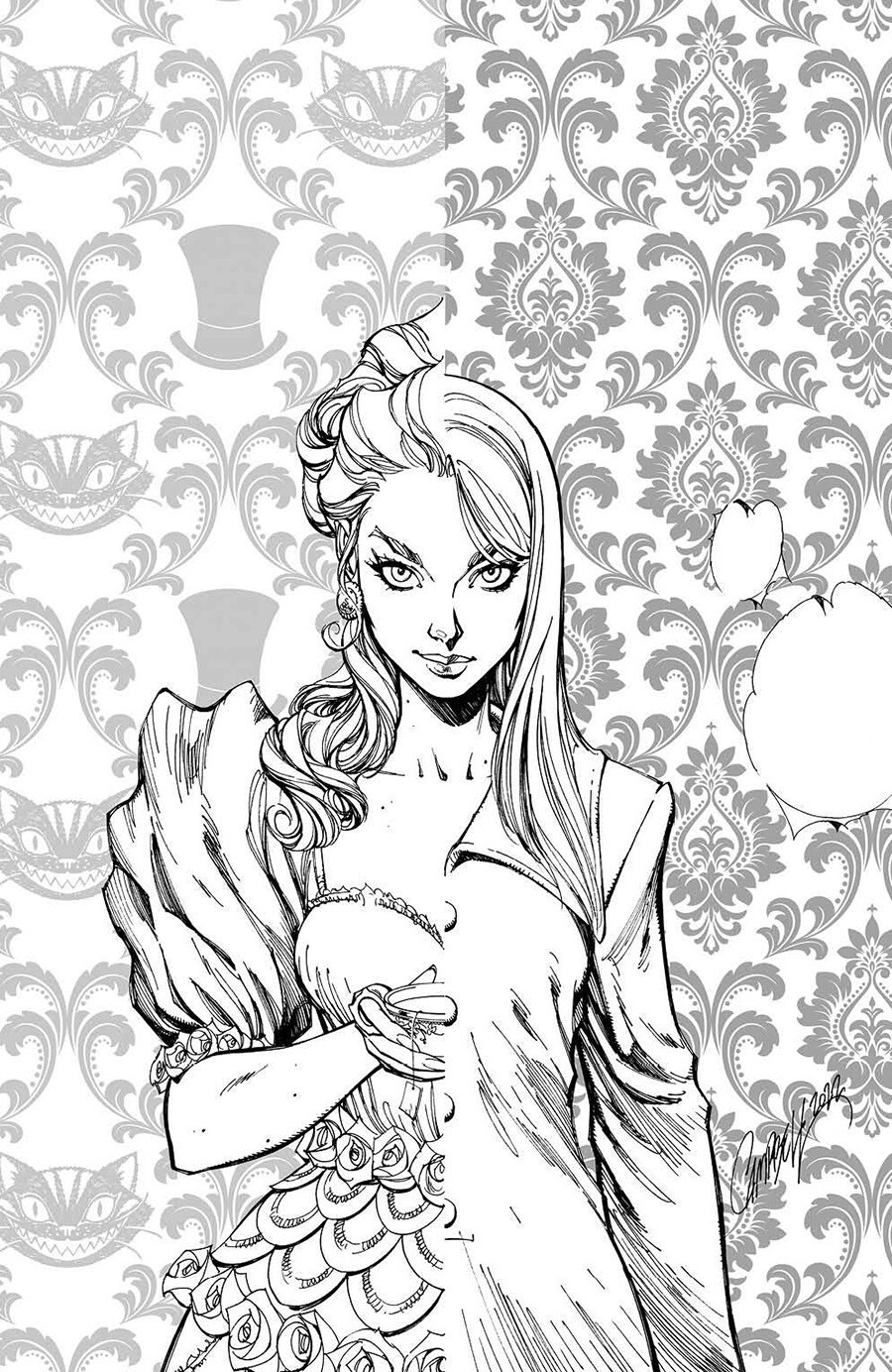 Alice Ever After #1 - J. Scott Campbell - 1:50 Ratio Incentive Exclusive