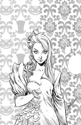 Alice Ever After #1 - J. Scott Campbell - 1:50 Ratio Incentive Exclusive