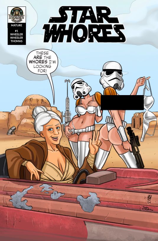 Star Whores Episode IV: A New Hoe - Andrew Thomas - Kickstarter Foil Exclusive