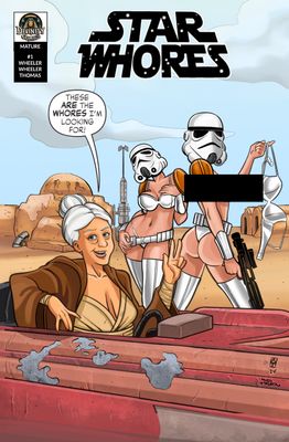 Star Whores Episode IV: A New Hoe - Andrew Thomas - Kickstarter Foil Exclusive