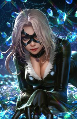 Amazing Spider-Man #1 - Derrick Chew - Black Cat - Virgin Exclusive