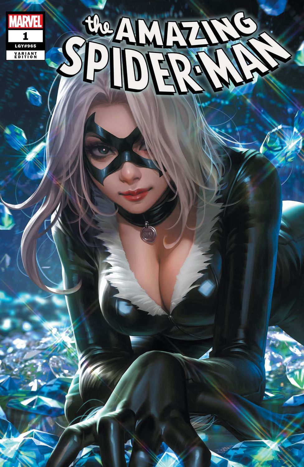 Amazing Spider-Man #1 - Derrick Chew - Black Cat - Trade Exclusive