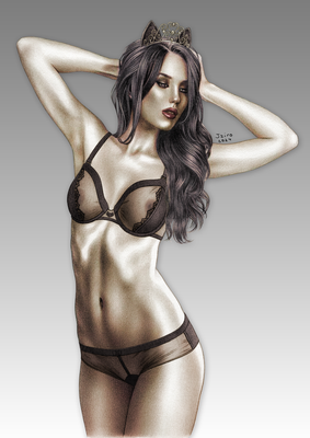 [FOIL] Con Artists #5 - Valverde - Ms. K - Virgin Lingerie Exclusive