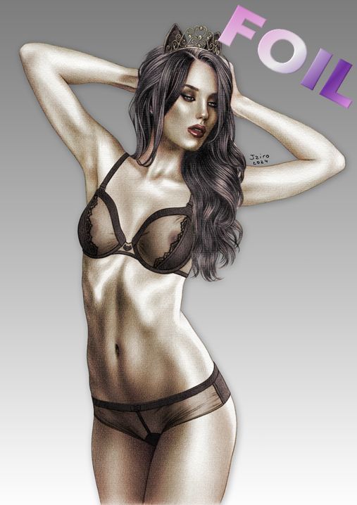 [FOIL] Con Artists #5 - Valverde - Ms. K - Virgin Lingerie Exclusive