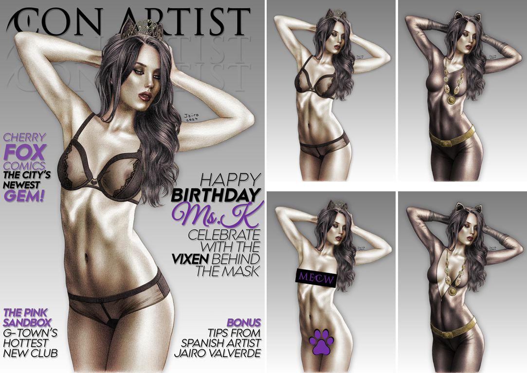 Con Artists #5 - Valverde - Ms. K Exclusive Set