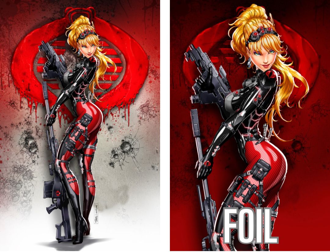 G.I. Joe #12 - Virgin &amp; Spot Foil Exclusives