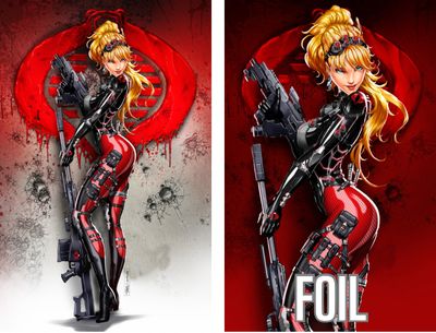 G.I. Joe #12 - Virgin &amp; Spot Foil Exclusives