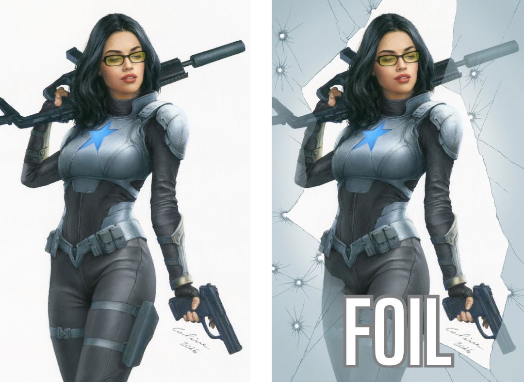 G.I. Joe #21 - Virgin &amp; Spot Foil Exclusives