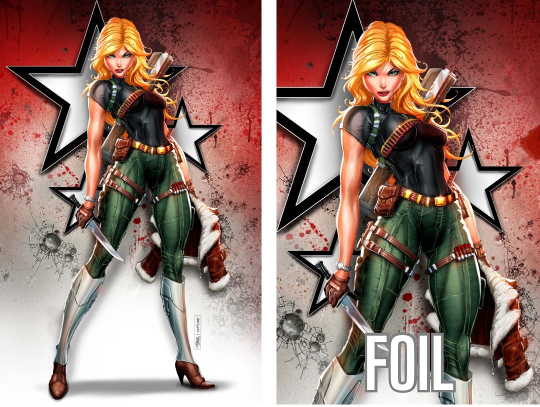 G.I. Joe #10 - Virgin &amp; Spot Foil Exclusives
