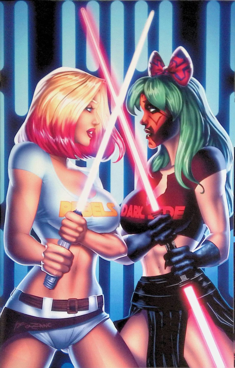 Totally Rad Wars #2 - Zane - Virgin Variant